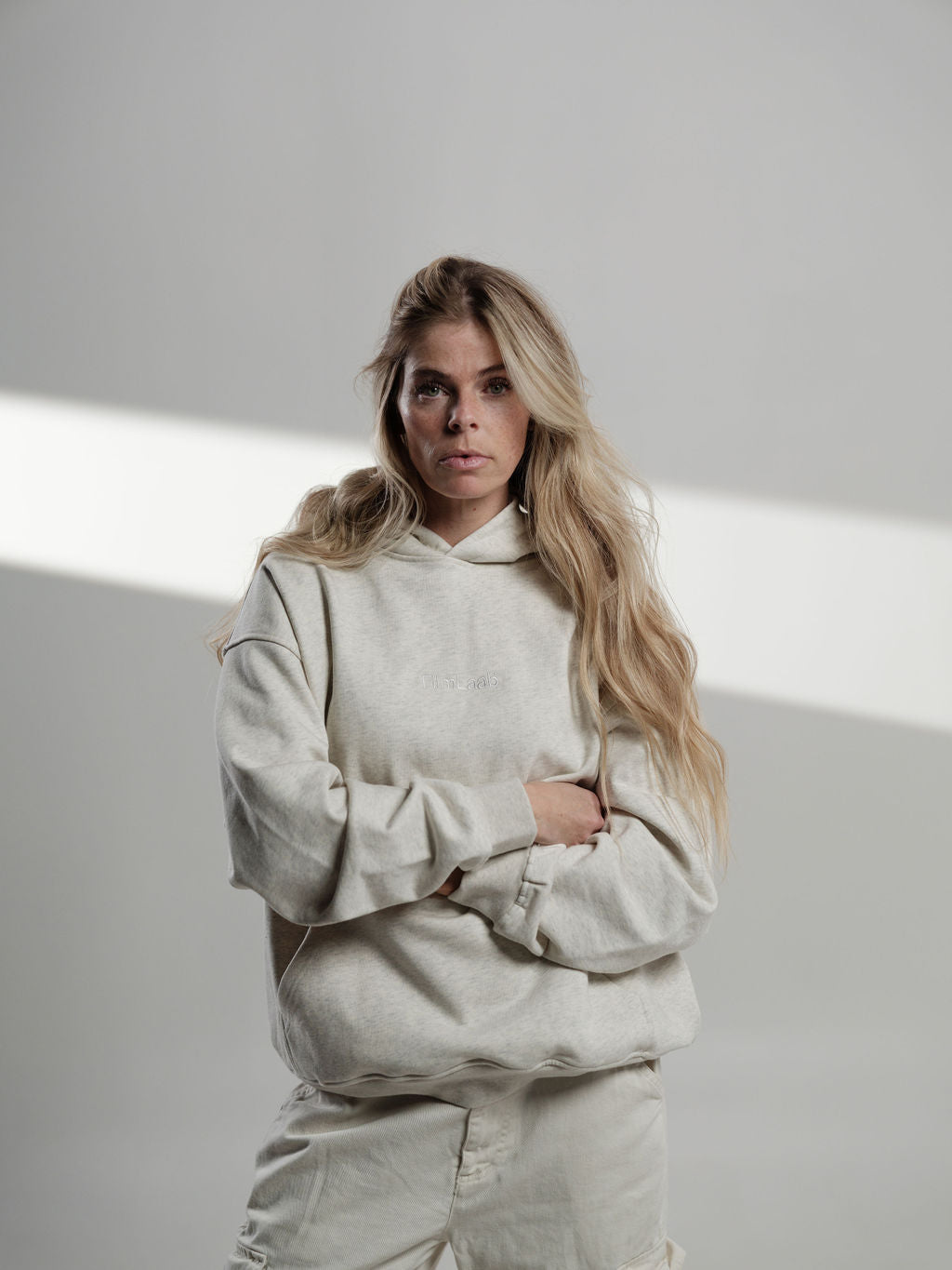 On-Set Crew Hoodie - Oat Gray