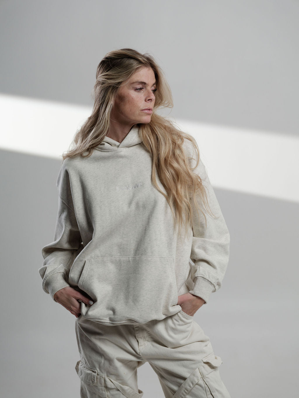 On-Set Crew Hoodie - Oat Gray