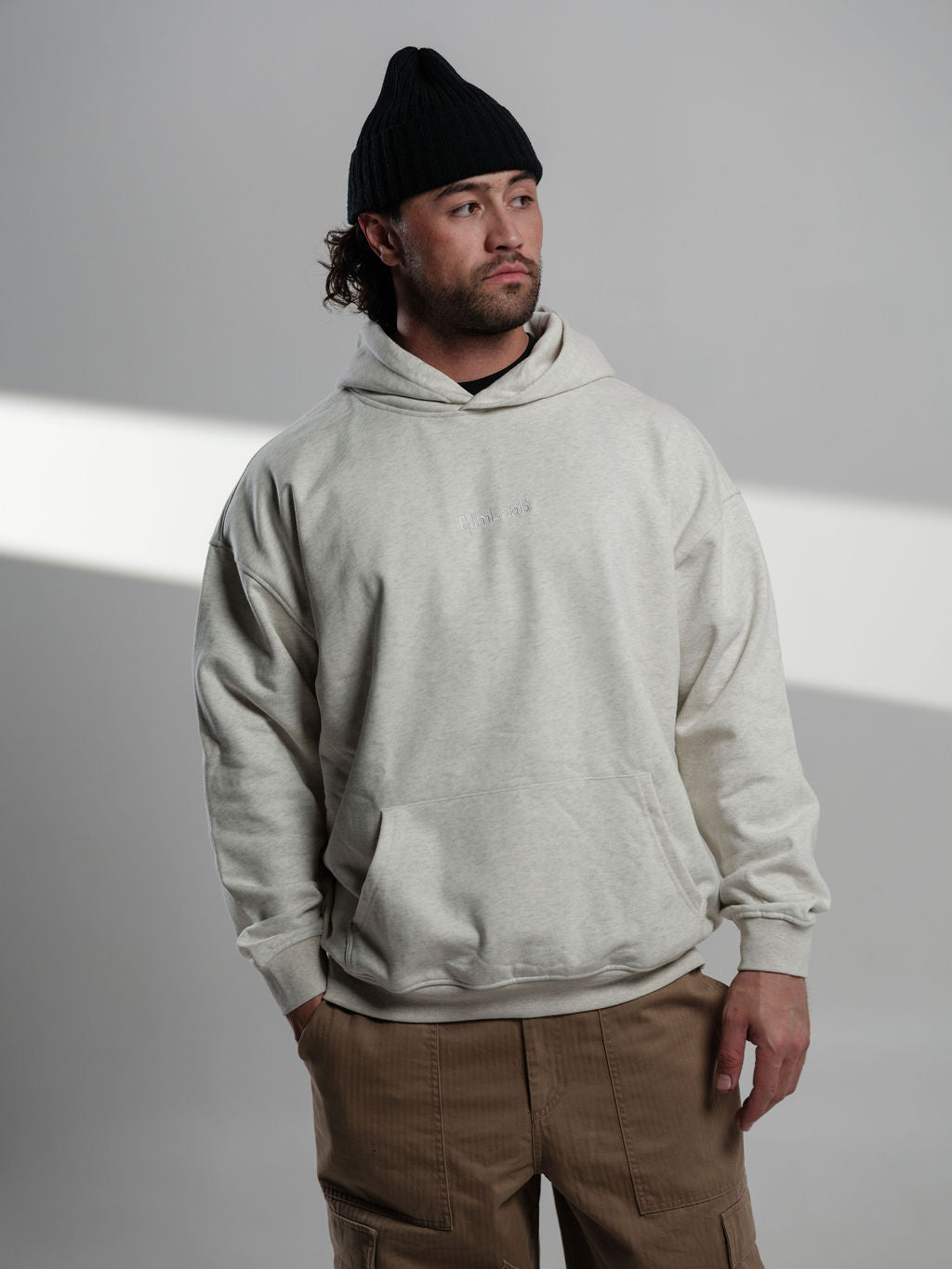 On-Set Crew Hoodie - Oat Gray