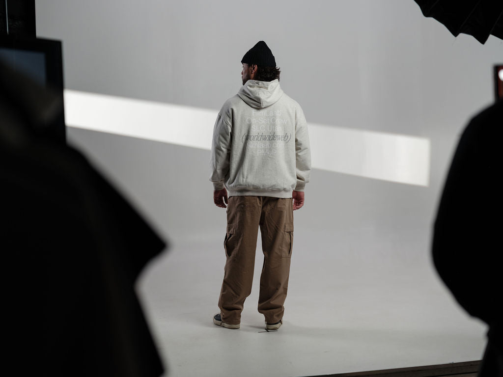 On-Set Crew Hoodie - Oat Gray