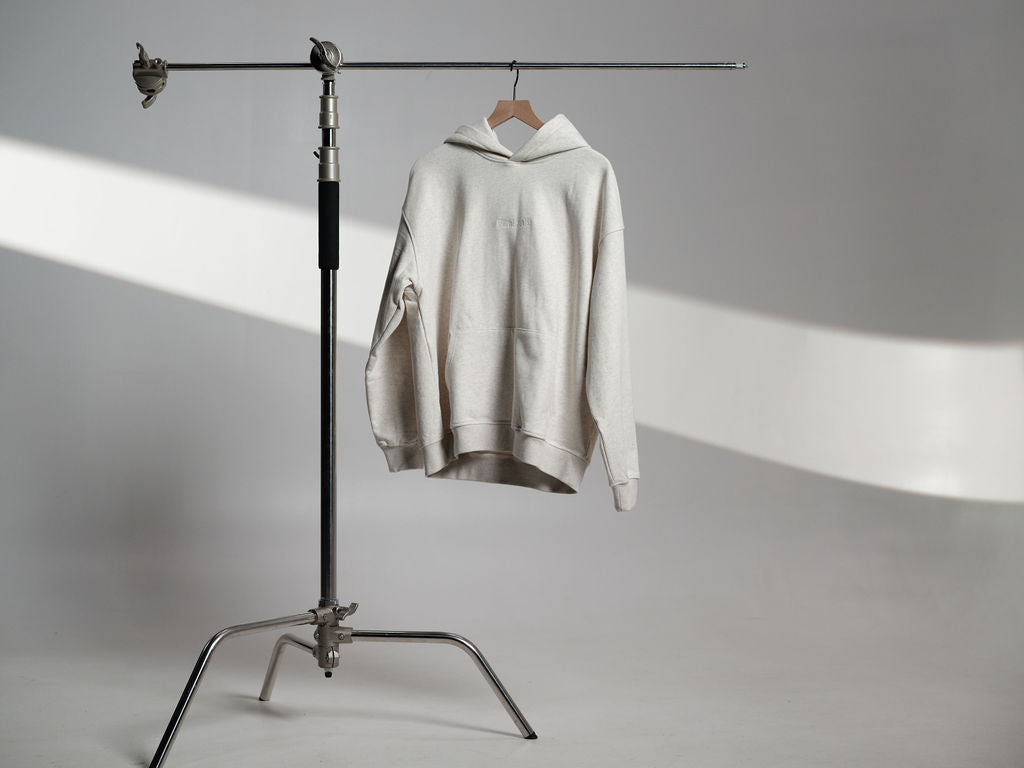 On-Set Crew Hoodie - Oat Gray
